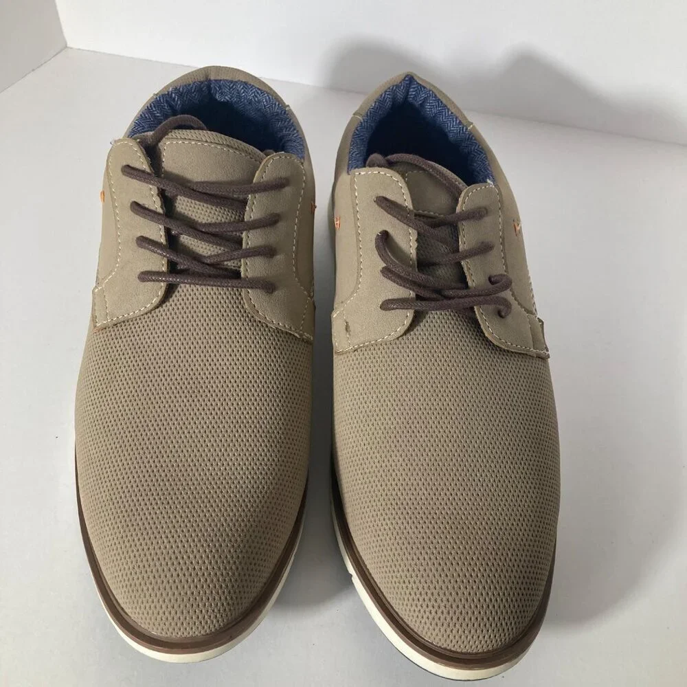 Mens London Underground Morrow‎ Plain Toe Oxford Shoe Tan 11M